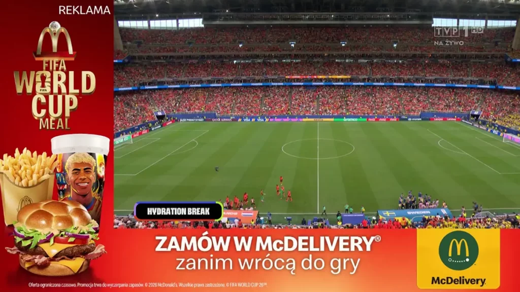 Reklamy w przerwach na nawodnienie. KRRiT wyjaśnia przepisy