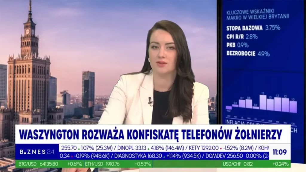 Zmiany w Biznes24. Więcej programów na żywo i nowe studio