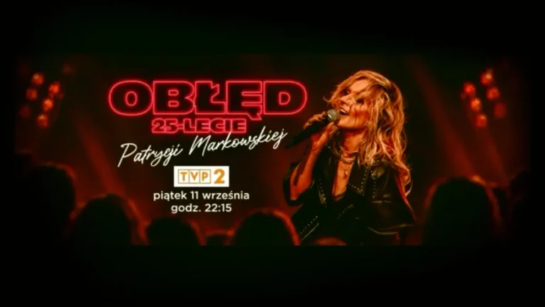 Jubileuszowy koncert Patrycji Markowskiej: „Obłęd” w TVP2