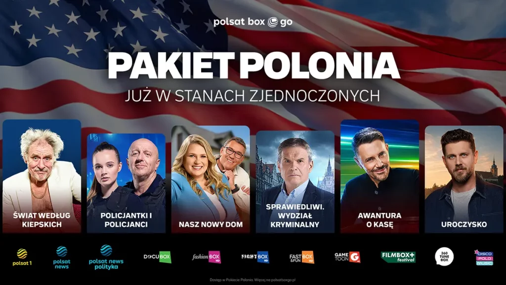 Polsat Box Go dla Polaków w USA. Co obejmuje pakiet Polonia?